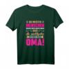 Lustiges Oma T-Shirt mit Spruch - Großmutter Geschenk für Geburtstag & Weihnachten, Perfekt für Familienfeier & Humorliebhaber