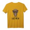 Lustiges Wütende Eule T-Shirt mit Spruch 'Lass mich' – Perfektes Geschenk für Eulenfans, Freunde und Familien