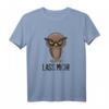 Lustiges Wütende Eule T-Shirt mit Spruch 'Lass mich' – Perfektes Geschenk für Eulenfans, Freunde und Familien