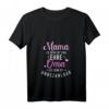 Damen T-Shirt 'Mama zu sein ist eine Ehre, Oma zu sein ist unbezahlbar' mit V-Ausschnitt – Perfekt zum Muttertag für Großmütter und Enkelinnen