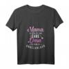 Damen T-Shirt 'Mama zu sein ist eine Ehre, Oma zu sein ist unbezahlbar' mit V-Ausschnitt – Perfekt zum Muttertag für Großmütter und Enkelinnen