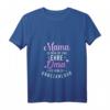 Damen T-Shirt 'Mama zu sein ist eine Ehre, Oma zu sein ist unbezahlbar' mit V-Ausschnitt – Perfekt zum Muttertag für Großmütter und Enkelinnen
