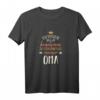 Ich versuche mich zu benehmen Oma Omi Enkelin Fun T-Shirt - Lustiges Geschenk für Oma, Enkelin, Familie & Feiertage