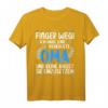 Finger weg! Ich habe eine verrückte Oma und keine Angst Oma T-Shirt – Lustiges Geschenk zur Schwangerschaftsverkündung und für neue Omas