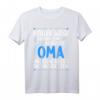 Finger weg! Ich habe eine verrückte Oma und keine Angst Oma T-Shirt – Lustiges Geschenk zur Schwangerschaftsverkündung und für neue Omas