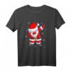 Dabbing Weihnachtsmann T-Shirt für Kinder, Männer & Frauen - Lustiges Weihnachtsmotiv mit Santa, Rentier & Elfen für Festtage & Geschenke