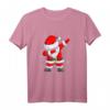 Dabbing Weihnachtsmann T-Shirt für Kinder, Männer & Frauen - Lustiges Weihnachtsmotiv mit Santa, Rentier & Elfen für Festtage & Geschenke