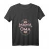 Damen Zwei Titel Mama Und Oma Großmutter Geschenk Familie T-Shirt mit V-Ausschnitt – Perfekt für Weihnachten, Geburtstage & Familienfeste