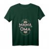 Damen Zwei Titel Mama Und Oma Großmutter Geschenk Familie T-Shirt mit V-Ausschnitt – Perfekt für Weihnachten, Geburtstage & Familienfeste