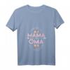 Damen Zwei Titel Mama Und Oma Großmutter Geschenk Familie T-Shirt mit V-Ausschnitt – Perfekt für Weihnachten, Geburtstage & Familienfeste