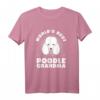 Weltbeste Pudel Oma T-Shirt – Perfektes Geschenk für Hundeliebhaber, Tierfreunde & Pudel-Fans zu Weihnachten & Geburtstag