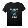 Damen HapDog Lustiges Omas T-Shirt - Erste Oma Geschenkidee für Frauen, Humorvolles Geburtstagsshirt für die kleine Oma