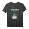 Damen HapDog Lustiges Omas T-Shirt - Erste Oma Geschenkidee für Frauen, Humorvolles Geburtstagsshirt für die kleine Oma