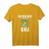 Damen HapDog Lustiges Omas T-Shirt - Erste Oma Geschenkidee für Frauen, Humorvolles Geburtstagsshirt für die kleine Oma