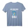 Damen HapDog Lustiges Omas T-Shirt - Erste Oma Geschenkidee für Frauen, Humorvolles Geburtstagsshirt für die kleine Oma