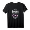 Damen Oma 2020 Befördert zur Oma T-Shirt - Perfektes Geschenk zur Schwangerschaftsverkündung, Babyparty & Baby-Shower