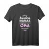 Damen Oma 2020 Befördert zur Oma T-Shirt - Perfektes Geschenk zur Schwangerschaftsverkündung, Babyparty & Baby-Shower