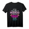 Besten Mamas werden zur Oma befördert 2023 T-Shirt – Perfektes Geschenk zur Schwangerschaftsverkündung & Babyfreude