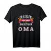 HapDog Oma T-Shirt - Liebevolles Geschenk für die beste Oma, Heldin & Fels in der Brandung