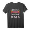 HapDog Oma T-Shirt - Liebevolles Geschenk für die beste Oma, Heldin & Fels in der Brandung