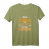 Oma ist Schwer Erziehbar ich habe Sie Erzogen - Lustiges Retro Vintage T-Shirt als Geschenk für Oma, Geburtstag oder Weihnachten