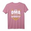 Lustiges Oma T-Shirt mit Superhelden Spruch – Perfektes Geschenk für Oma zu Weihnachten, Geburtstag oder Danke sagen