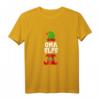 Damen Oma Elfe Partnerlook Familien Outfit Weihnachten T-Shirt - Lustiges Elf-Design als Geschenkidee für Frauen und Familien