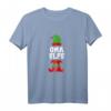 Damen Oma Elfe Partnerlook Familien Outfit Weihnachten T-Shirt - Lustiges Elf-Design als Geschenkidee für Frauen und Familien