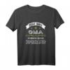 Lustiges Oma T-Shirt mit Spruch – Superkräfte Oma Geschenkidee für Geburtstag, Weihnachten & Partys