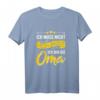 Ich bin die Oma Großmutter Fun Sprüche Lustig Geschenk T-Shirt – Originelles Geburtstagsgeschenk für Oma, Enkel und Familie