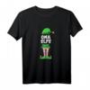 Damen Oma Elfe Partnerlook Familien Outfit Weihnachten T-Shirt - Lustiges Weihnachtsgeschenk für Frauen, Paare & Familien im Elf-Design