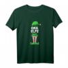 Damen Oma Elfe Partnerlook Familien Outfit Weihnachten T-Shirt - Lustiges Weihnachtsgeschenk für Frauen, Paare & Familien im Elf-Design