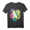 Tanzendes Einhorn Dab Regenbogen T-Shirt – Buntes Geschenk für Einhorn- und Dab Dance Fans, perfekt für Geburtstage, Weihnachten & Feiern