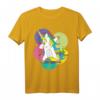 Tanzendes Einhorn Dab Regenbogen T-Shirt – Buntes Geschenk für Einhorn- und Dab Dance Fans, perfekt für Geburtstage, Weihnachten & Feiern