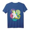 Tanzendes Einhorn Dab Regenbogen T-Shirt – Buntes Geschenk für Einhorn- und Dab Dance Fans, perfekt für Geburtstage, Weihnachten & Feiern