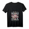 Damen Oma T-Shirt mit Spruch - Ich Habe Zwei Titel Mama & Oma, Lustiges Geschenk für Großmütter zum Muttertag & Geburtstag