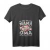 Damen Oma T-Shirt mit Spruch - Ich Habe Zwei Titel Mama & Oma, Lustiges Geschenk für Großmütter zum Muttertag & Geburtstag