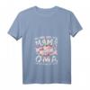 Damen Oma T-Shirt mit Spruch - Ich Habe Zwei Titel Mama & Oma, Lustiges Geschenk für Großmütter zum Muttertag & Geburtstag