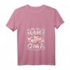 Damen Oma T-Shirt mit Spruch - Ich Habe Zwei Titel Mama & Oma, Lustiges Geschenk für Großmütter zum Muttertag & Geburtstag