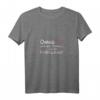 Lustiges Oma T-Shirt mit Puderzucker Motiv – Perfektes Geburtstagsgeschenk für stolze Großmütter mit V-Ausschnitt