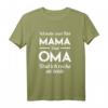 Ich habe zwei Titel Mama und Oma und ich rocke sie beide T-Shirt – Lustiges Weihnachtsgeschenk für Oma und Familie