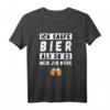 Ich saufe Bier als ob es mein Job wäre - Lustiges Bier Sprüche T-Shirt für Erwachsene als Geschenk für Freunde, Familie & Kollegen