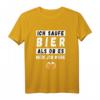 Ich saufe Bier als ob es mein Job wäre - Lustiges Bier Sprüche T-Shirt für Erwachsene als Geschenk für Freunde, Familie & Kollegen