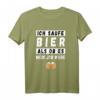 Ich saufe Bier als ob es mein Job wäre - Lustiges Bier Sprüche T-Shirt für Erwachsene als Geschenk für Freunde, Familie & Kollegen