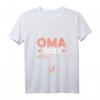 Damen Zukünftiger Oma 2022 Schwangerschaft T-Shirt mit V-Ausschnitt - Lustiges Geschenk für werdende Oma im Jahr 2022