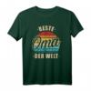 Beste Oma der Welt Vintage Retro T-Shirt - Perfektes Muttertagsgeschenk für Großmütter von Enkeln