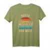 Beste Oma der Welt Vintage Retro T-Shirt - Perfektes Muttertagsgeschenk für Großmütter von Enkeln