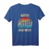 Beste Oma der Welt Vintage Retro T-Shirt - Perfektes Muttertagsgeschenk für Großmütter von Enkeln