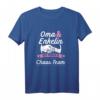 Damen Oma & Enkelin Das Perfekte Chaos Team T-Shirt – Lustiges Großeltern Geschenk für Geburtstag & Danke-Oma-Opa