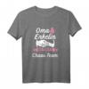 Damen Oma & Enkelin Das Perfekte Chaos Team T-Shirt – Lustiges Großeltern Geschenk für Geburtstag & Danke-Oma-Opa